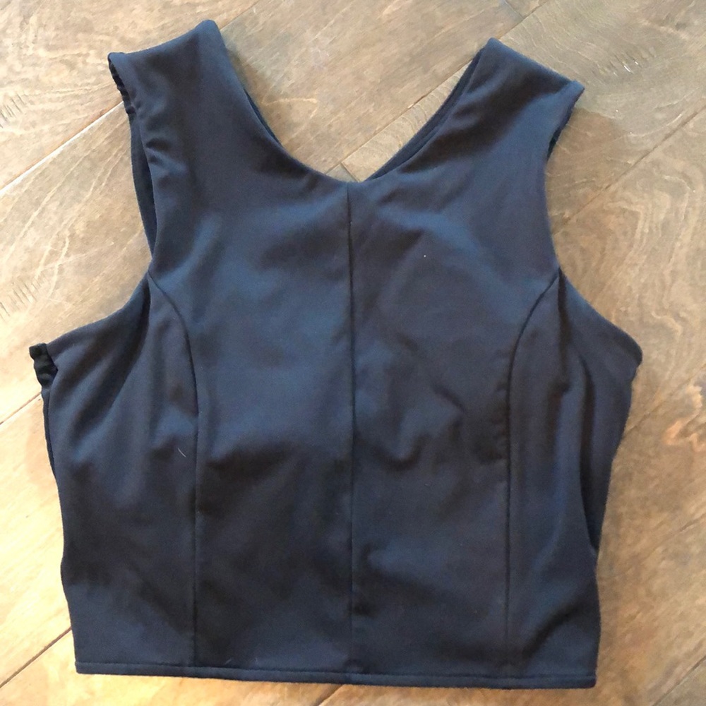 Mpg sport crop top with built in bra